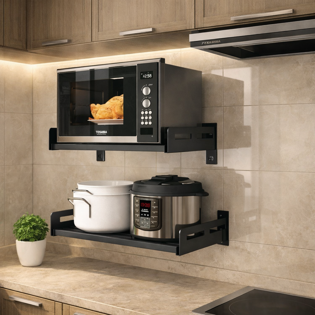 Wall-Mounted Oven Rack